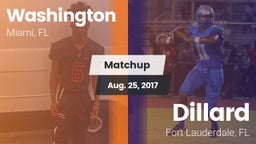 Matchup: Washington vs. Dillard  2017