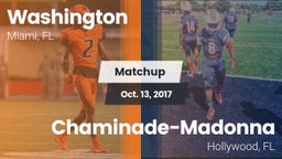 Matchup: Washington vs. Chaminade-Madonna  2017