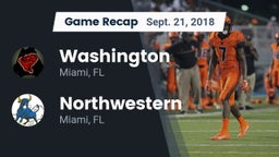 Recap: Washington  vs. Northwestern  2018