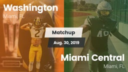 Matchup: Washington vs. Miami Central  2019