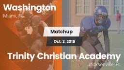 Matchup: Washington vs. Trinity Christian Academy 2019
