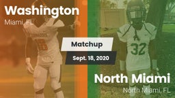 Matchup: Washington vs. North Miami  2020