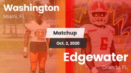 Matchup: Washington vs. Edgewater  2020