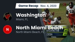 Recap: Washington  vs. North Miami Beach  2020