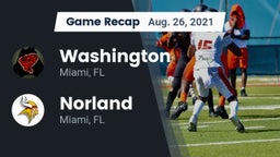 Recap: Washington  vs. Norland  2021