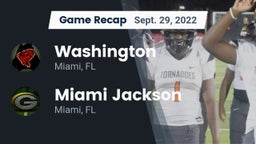 Recap: Washington  vs. Miami Jackson  2022