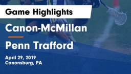 Canon-McMillan  vs Penn Trafford Game Highlights - April 29, 2019