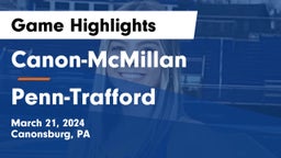 Canon-McMillan  vs Penn-Trafford  Game Highlights - March 21, 2024