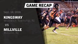 Recap: Kingsway  vs. Millville  2016