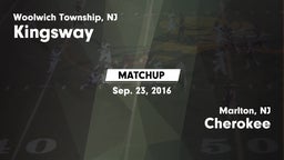 Matchup: Kingsway vs. Cherokee  2016