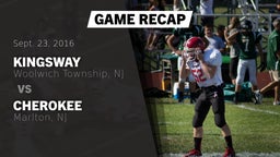 Recap: Kingsway  vs. Cherokee  2016