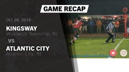 Recap: Kingsway  vs. Atlantic City  2016