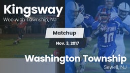 Matchup: Kingsway vs. Washington Township  2017