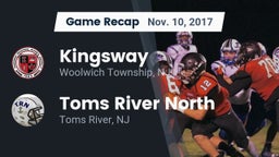 Recap: Kingsway  vs. Toms River North  2017