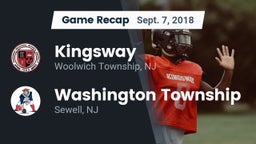 Recap: Kingsway  vs. Washington Township  2018