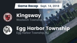 Recap: Kingsway  vs. Egg Harbor Township  2018