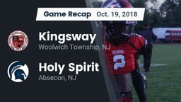 Recap: Kingsway  vs. Holy Spirit  2018