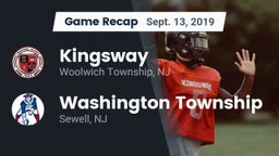 Recap: Kingsway  vs. Washington Township  2019