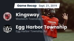 Recap: Kingsway  vs. Egg Harbor Township  2019