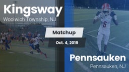 Matchup: Kingsway vs. Pennsauken  2019