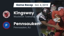 Recap: Kingsway  vs. Pennsauken  2019