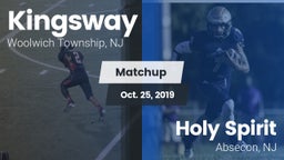 Matchup: Kingsway vs. Holy Spirit  2019