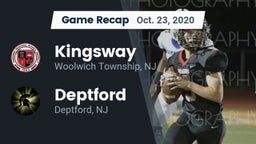 Recap: Kingsway  vs. Deptford  2020