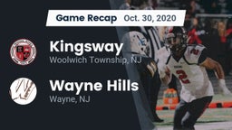 Recap: Kingsway  vs. Wayne Hills  2020