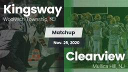 Matchup: Kingsway vs. Clearview  2020