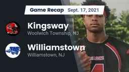 Recap: Kingsway  vs. Williamstown  2021