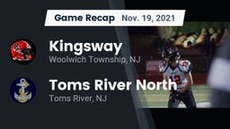 Recap: Kingsway  vs. Toms River North  2021