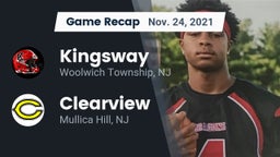 Recap: Kingsway  vs. Clearview  2021