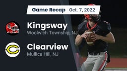 Recap: Kingsway  vs. Clearview  2022