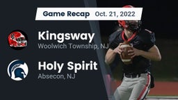 Recap: Kingsway  vs. Holy Spirit  2022