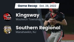 Recap: Kingsway  vs. Southern Regional  2022