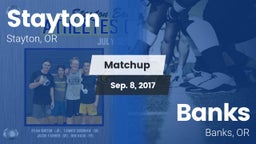 Matchup: Stayton vs. Banks  2017
