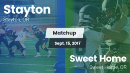 Matchup: Stayton vs. Sweet Home  2017