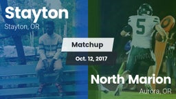 Matchup: Stayton vs. North Marion  2017