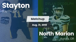 Matchup: Stayton vs. North Marion  2018