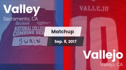 Matchup: Valley  vs. Vallejo  2017