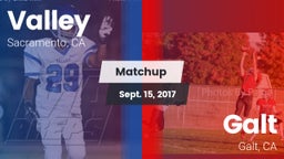Matchup: Valley  vs. Galt  2017
