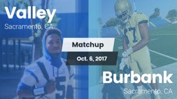Matchup: Valley  vs. Burbank  2017