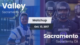 Matchup: Valley  vs. Sacramento  2017