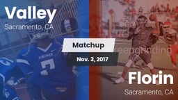 Matchup: Valley  vs. Florin  2017