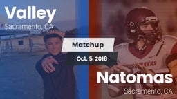 Matchup: Valley  vs. Natomas  2018