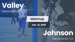 Matchup: Valley  vs. Johnson  2018