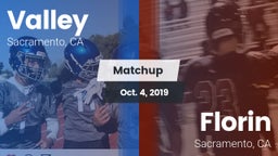 Matchup: Valley  vs. Florin  2019