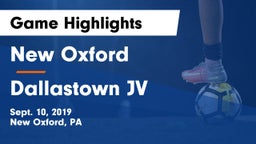 New Oxford  vs Dallastown JV Game Highlights - Sept. 10, 2019