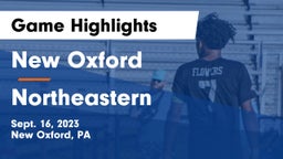 New Oxford  vs Northeastern  Game Highlights - Sept. 16, 2023