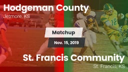 Matchup: Jetmore vs. St. Francis Community  2019